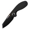 CJRB Folding Pocket Knife Maileah Tactical Knife with AR-RPM9 Powder Steel Balde and G10 Small Tactical Pocket Knife EDC for outdoor survival hunting camping J1918 (Black Blade/Black Handle) view 1
