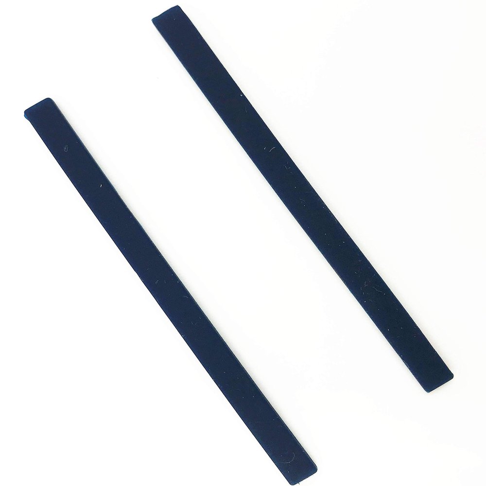 ExactFitt Replacement Ear Socks for Oakley Pitchman OX8050 OX8096 OX8105 OO9439 Tincup Glass Frames (Dark Blue - 1 Pair)