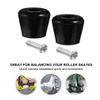 1set Roller Skates Brake Blocks Non- Cushion for Double Row Skating Practical Braking for Roller Skate Enthusiasts view 3