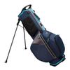 Wilson Staff Feather Golf Stand Bag - Navy/Charcoal/Light Blue view 2