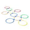 AGYHAM Kids Hop Floor Hopscotch Ring Game Set, Balance Coordination Agility Training Family Play Ring, Best Birthday Gift (Size : 28cm/11in) view 1