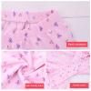 ANMUR 5Pcs Medium Elderly Women Cotton Boxer Panties Plus Size Ladies Comfy Loose Underwear High Waist Briefs (Color : D, Size : XL 105) view 4