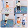 AGYHAM Kids Hop Floor Hopscotch Ring Game Set, Balance Coordination Agility Training Family Play Ring, Best Birthday Gift (Size : 48cm/18.9in) view 2