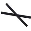 ExactFitt Replacement Ear Socks for Oakley Pitchman OX8050 OX8096 OX8105 OO9439 Tincup Glass Frames (Black - 1 Pair) view 1