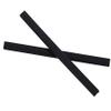 ExactFitt Replacement Ear Socks for Oakley Pitchman OX8050 OX8096 OX8105 OO9439 Tincup Glass Frames (Black - 1 Pair) view 2