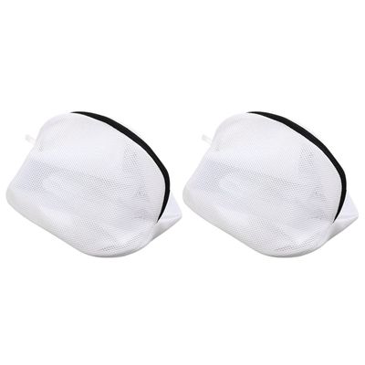 SOLUSTRE 2pcs Washer and Dryer Shoe Bag Mesh Laundry Bags for Shoes Protects Sneakers during Washing and Drying for Travel and Storage Organization