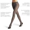 FALKE Women's Pure Matt 50 Denier Tights, Matte Hosiery, Casual or Dress Clothing, Semi-Opaque Mid-Thick, Nylon, Blue (Marine 6179), S, 1 Pair view 2