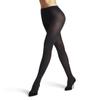 FALKE Women's Pure Matt 50 Denier Tights, Matte Hosiery, Casual or Dress Clothing, Semi-Opaque Mid-Thick, Nylon, Blue (Marine 6179), S, 1 Pair view 3