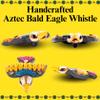 Aztec Whistle Silbato Azteca guila de Barro Hecho en Mxico Silbato de la Muerte Clay Bird Whistle with Singing Eagle Sound, 120+ dB (Bald Eagle) view 4