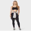 32 Degrees Womens High Waist Yoga Pants with Pockets | Workout Athletic Leggings, Black, Small view 2