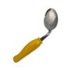 Rehabilitation Advantage Right Handed Child Bent Offset Spoon, Yellow view 1
