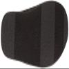 Amazon Essentials Men's Cozy Non Slip House Slippers, Black Microsuede, 10 view 4