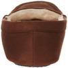 Amazon Essentials Men's Moccasin Slippers, Dark Toffee Brown Microsuede, 9 view 3