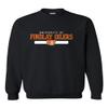 CreateMyTee | Univ of Findlay Oilers Stacked Two Color Crewneck Sweatshirt (Black, 2X-Large) view 1