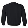 CreateMyTee | Univ of Findlay Oilers Stacked Two Color Crewneck Sweatshirt (Black, 2X-Large) view 2