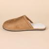 Amazon Essentials Men's Cozy Non Slip House Slippers, Chestnut Brown Microsuede, 12 view 3