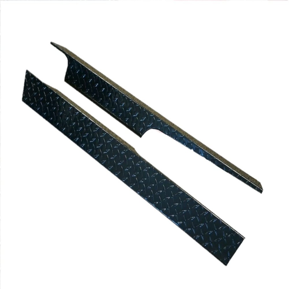 Black Aluminum Diamond Plate Rocker Panel for Club Car Golf Cart DS 82-Up