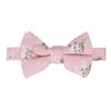 Spring Notion Boys' Cotton Floral Suspenders and Bow Tie Set For Kids Toddlers Infants, 13-Blush Pink Large view 3