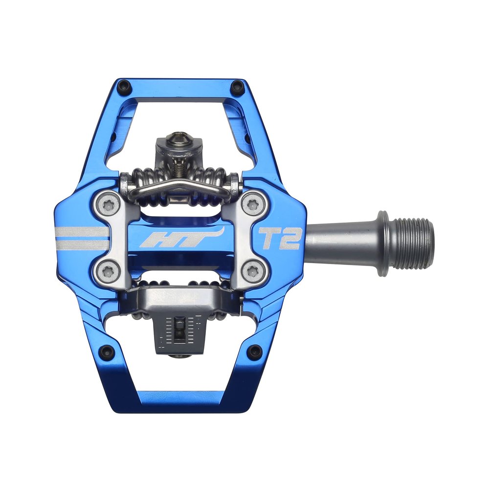Ht Components T2 Clipless Pedals Royal Blue, One Size