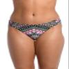 AMAVI Side Shirred Hipster Bikini Swimsuit Bottom Multi view 1