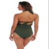 AMAVI Women's Cowl Tankini Swimsuit Top, Olive, S view 2