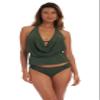 AMAVI Women's Cowl Tankini Swimsuit Top, Olive, M view 1