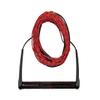 Ronix Combo 4.0 Hide Grip Wakeboard Handle, 1.15 in. Diameter w/75ft. 5-Sect. Solin Rope, Red view 1