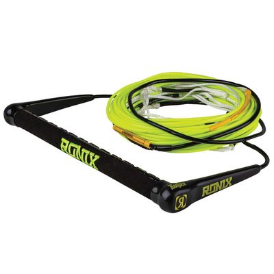 Ronix Combo 5.0 Hide Grip Wakeboard Handle, 1.15 in. Diameter w/ 80ft.R6 Rope, Yellow