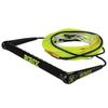 Ronix Combo 5.0 Hide Grip Wakeboard Handle, 1.15 in. Diameter w/ 80ft.R6 Rope, Yellow view 1