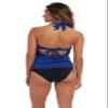 AMAVI Women's Cowl Tankini Swimsuit Top, Cobalt, XS view 4
