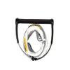Ronix Combo 2.0, Hide Grip Wakeboard Handle, 1.15 in. Diameter w/65ft. 4, Sect. PE Rope, Grey/White view 1