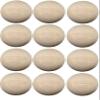 TronX Wood Stickhandling Training Hockey Balls 12-Pack | 2-Inch Diameter | Training Equipment for Floor Dribbling Skills, Dekes & Ball Handling Drills | Swedish Balls view 1