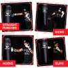PROLAST Punching Bag for Experienced and Beginners, Boxing, MMA, Martial Arts, Muay Thai Training Equipment, Hanging, Filled, 3ft, 50 lbs, Rhino Logo, Black/Black view 2