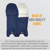 Bratla Cricket Batting Pads Covers, Navy Blue Covers for Cricket Pads for Men Batting Color Fit Neatly on Legguards Easily Put On view 3