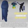 Bratla Cricket Batting Pads Covers, Navy Blue Covers for Cricket Pads for Men Batting Color Fit Neatly on Legguards Easily Put On view 4