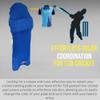 Bratla Cricket Batting Pads Covers, Royal Blue Covers for Cricket Pads for Men Batting Color Fit Neatly on Legguards Easily Put On view 3