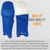 Bratla Cricket Batting Pads Covers, Royal Blue Covers for Cricket Pads for Men Batting Color Fit Neatly on Legguards Easily Put On view 4