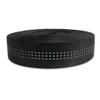 NewDoar 1 Inch Nylon Webbing Strap/Tubular Climbing Webbing - Heavy Duty Strap for Rescue, Climbing, Harnesses, Rock Work, & Firefighting(Black,30 Yard) view 1