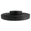 NewDoar 1 Inch Nylon Webbing Strap/Tubular Climbing Webbing - Heavy Duty Strap for Rescue, Climbing, Harnesses, Rock Work, & Firefighting(Black,30 Yard) view 3