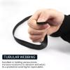 NewDoar 1 Inch Nylon Webbing Strap/Tubular Climbing Webbing - Heavy Duty Strap for Rescue, Climbing, Harnesses, Rock Work, & Firefighting(Black,30 Yard) view 4