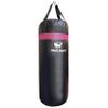 PROLAST Punching Bag for Experienced and Beginners, Boxing, MMA, Martial Arts, Muay Thai Training Equipment, Hanging, Filled, 3ft, 50 lbs, Rhino Logo, Black/Pink view 1