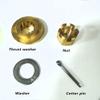 Aluminum Outboard Propeller with Hardware Kit fit Tohatsu/Mercury 9.9-20HP 9.3x10,14 Teech view 4