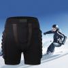 Q-FFL Tailbone Hip 3D Protection Pads, Hip Protector Padded Short Pants, Breathable Protective Gear, for Skating Cycling Outdoor Activities (Size : Medium) view 1