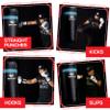 PROLAST Punching Bag for Experienced and Beginners, Boxing, MMA, Martial Arts, Muay Thai Training Equipment, Hanging, Filled, 3ft, 50 lbs, Rhino Logo, Black/Light Blue view 2