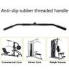 MNNM Tricep Press Down Bar, Cable Attachment, LAT Pulldown Bar, V-Shaped Bar with 4 Rubber Handle, for Gym, Strength Workout, Muscle Building view 3