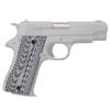 Guuun G10 Grips for Star BM/BKM Diamond Cut Texture - White view 4