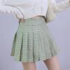 High Waist Short Pleated Skirt Micro Skirt Black Mini Skirt Women's Tennis Skirt (Color : 3, Size : L) view 1