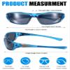 Konohan 9 Pairs Polarized Sports Sunglasses for Men Driving Shades Running and Tactical Polarized Sunglasses(Classic Colors) view 2