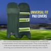 Bratla Cricket Batting Pads Covers, Green Covers for Cricket Pads for Men Batting Color Fit Neatly on Legguards Easily Put On view 2