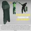 Bratla Cricket Batting Pads Covers, Green Covers for Cricket Pads for Men Batting Color Fit Neatly on Legguards Easily Put On view 3